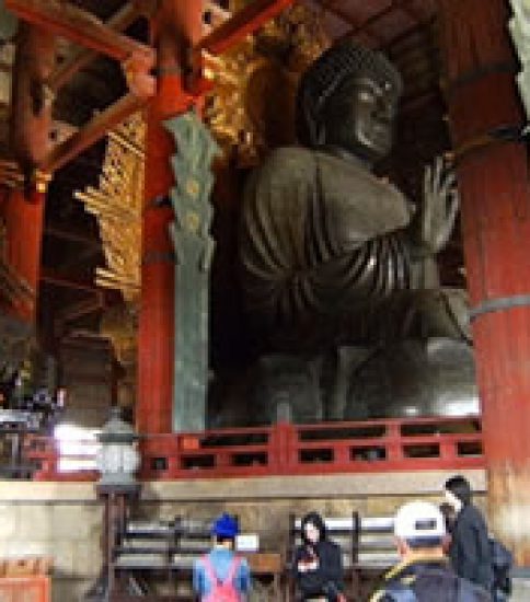 圧巻、奈良の大仏さま「東大寺」